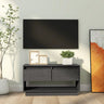 Tv Cabinet 74X34X40 Cm Solid Wood Pine