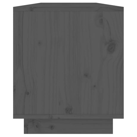 Tv Cabinet 110.5X34X40 Cm Solid Wood Pine