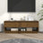 Tv Cabinet 110.5X34X40 Cm Solid Wood Pine