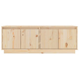 Tv Cabinet 110X34X40 Cm Solid Wood Pine