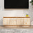 Tv Cabinet 110X34X40 Cm Solid Wood Pine