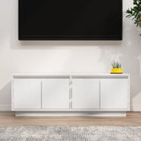 Tv Cabinet 110X34X40 Cm Solid Wood Pine