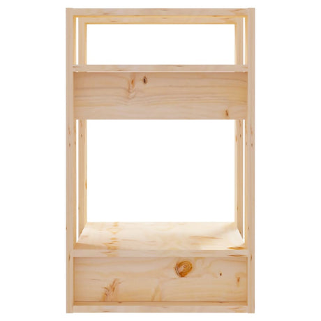 Book Cabinet/Room Divider 41X35X57 Cm Solid Wood Pine