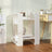 Book Cabinet/Room Divider 41X35X57 Cm Solid Wood Pine