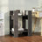Book Cabinet/Room Divider 41X35X57 Cm Solid Wood Pine