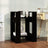 Book Cabinet/Room Divider 41X35X57 Cm Solid Wood Pine
