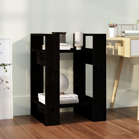 Book Cabinet/Room Divider 41X35X57 Cm Solid Wood Pine