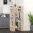 Book Cabinet/Room Divider 41X35X91 Cm Solid Wood Pine