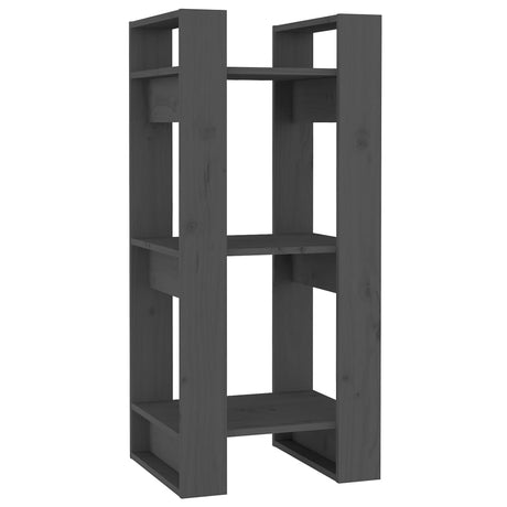 Book Cabinet/Room Divider 41X35X91 Cm Solid Wood Pine