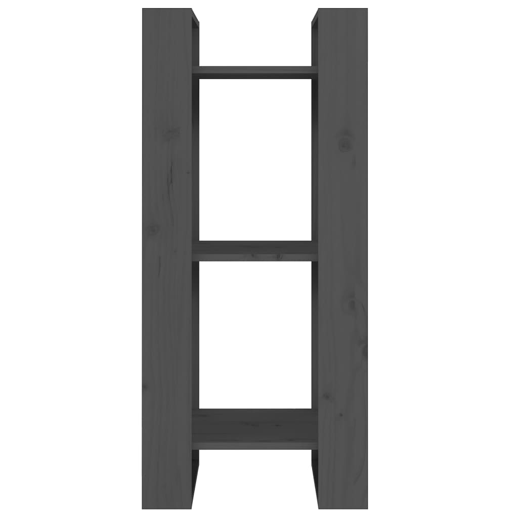 Book Cabinet/Room Divider 41X35X91 Cm Solid Wood Pine