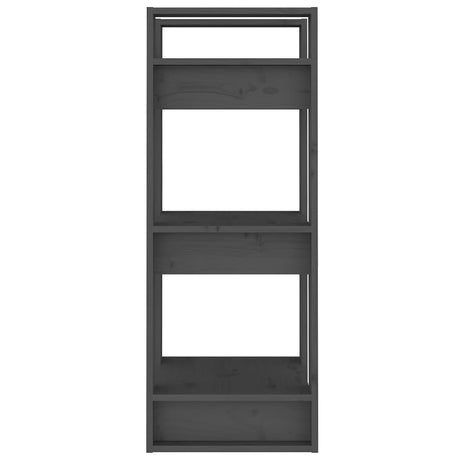 Book Cabinet/Room Divider 41X35X91 Cm Solid Wood Pine