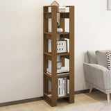 Book Cabinet/Room Divider 41X35X160 Cm Solid Wood Pine