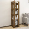 Book Cabinet/Room Divider 41X35X160 Cm Solid Wood Pine