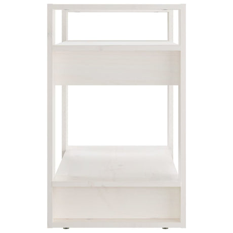 Book Cabinet/Room Divider 60X35X57 Cm Solid Wood Pine