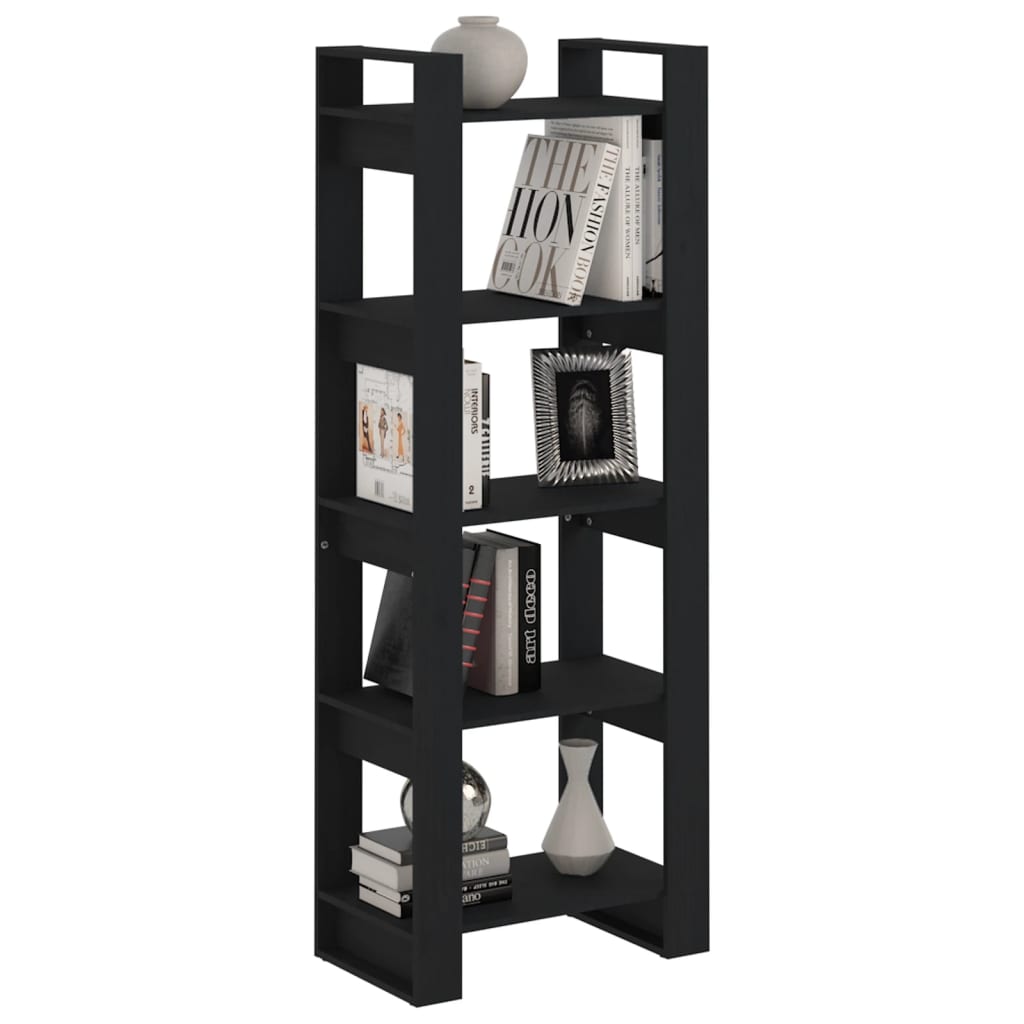 Book Cabinet/Room Divider 60X35X160 Cm Solid Wood