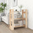 Book Cabinet/Room Divider 80X35X91 Cm Solid Wood Pine