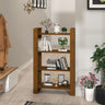 Book Cabinet/Room Divider 80X35X125 Cm Solid Wood Pine