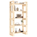 Book Cabinet/Room Divider 80X35X160 Cm Solid Wood