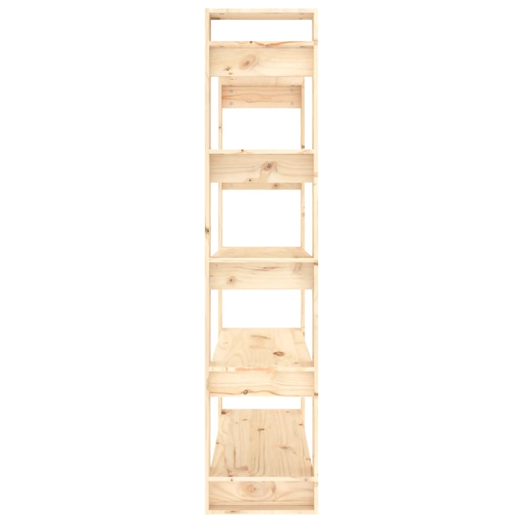 Book Cabinet/Room Divider 80X35X160 Cm Solid Wood