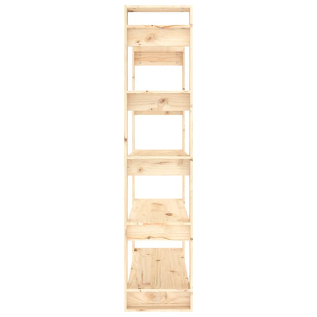 Book Cabinet/Room Divider 80X35X160 Cm Solid Wood