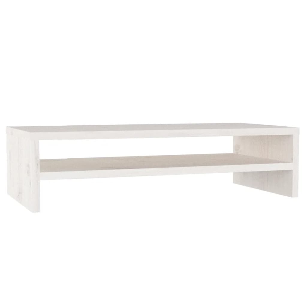 Monitor Stand 50X24X13 Cm Solid Wood Pine