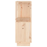 Book Cabinet/Room Divider 51X25X70 Cm Solid Wood Pine