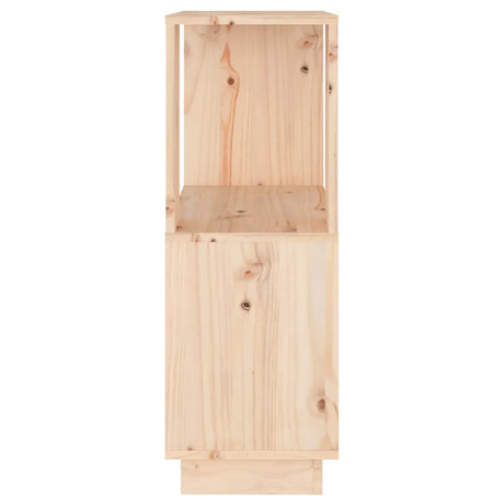 Book Cabinet/Room Divider 51X25X70 Cm Solid Wood Pine