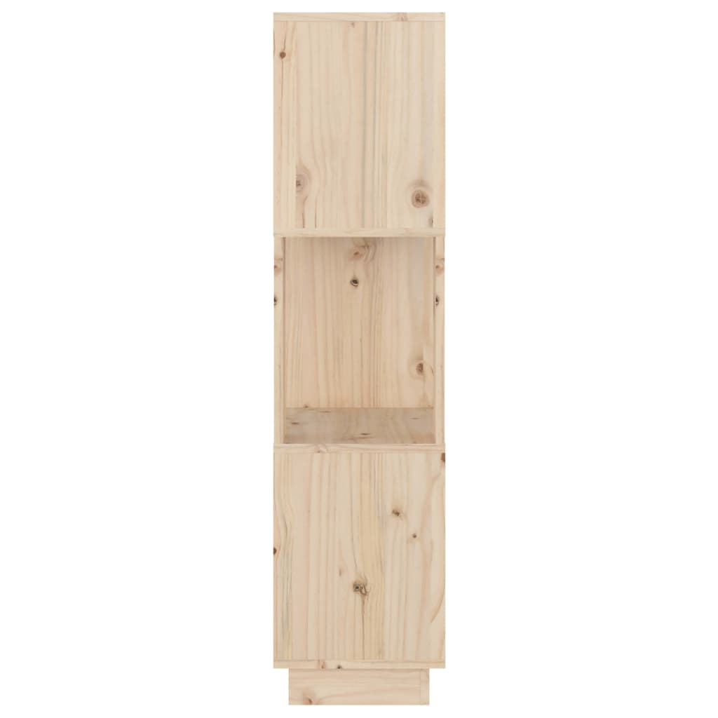 Book Cabinet/Room Divider 51X25X101 Cm Solid Wood Pine