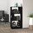 Book Cabinet/Room Divider 51X25X101 Cm Solid Wood Pine