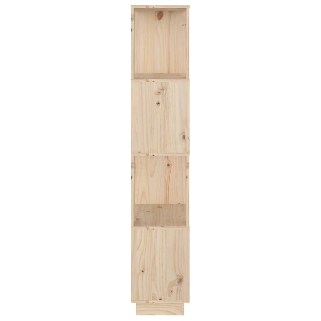 Book Cabinet/Room Divider 51X25X132 Cm Solid Wood Pine