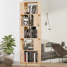 Book Cabinet/Room Divider 51X25X163.5 Cm Solid Wood