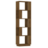 Book Cabinet/Room Divider 51X25X163.5 Cm Solid Wood