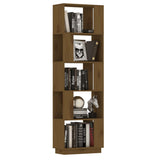 Book Cabinet/Room Divider 51X25X163.5 Cm Solid Wood