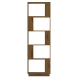 Book Cabinet/Room Divider 51X25X163.5 Cm Solid Wood
