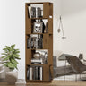 Book Cabinet/Room Divider 51X25X163.5 Cm Solid Wood