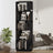 Book Cabinet/Room Divider 51X25X163.5 Cm Solid Wood
