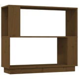 Book Cabinet/Room Divider 80X25X70 Cm Solid Wood