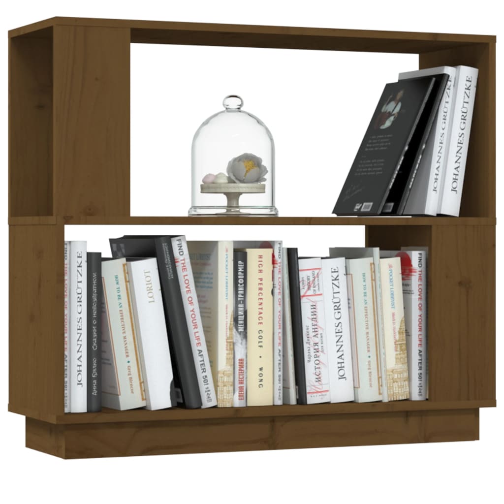 Book Cabinet/Room Divider 80X25X70 Cm Solid Wood