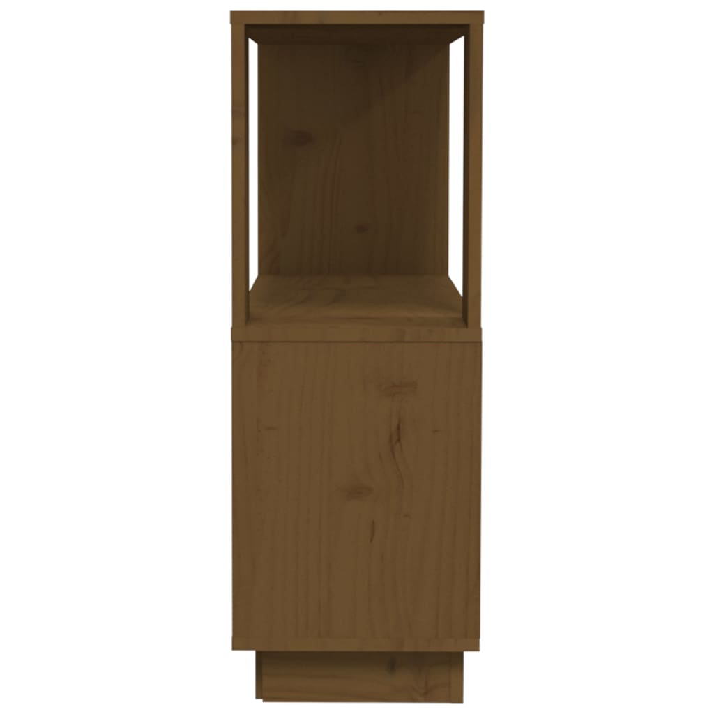 Book Cabinet/Room Divider 80X25X70 Cm Solid Wood