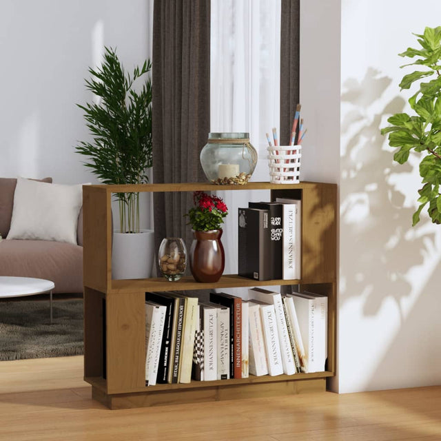 Book Cabinet/Room Divider 80X25X70 Cm Solid Wood