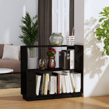 Book Cabinet/Room Divider 80X25X70 Cm Solid Wood