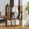 Book Cabinet/Room Divider 80X25X101 Cm Solid Wood Pine