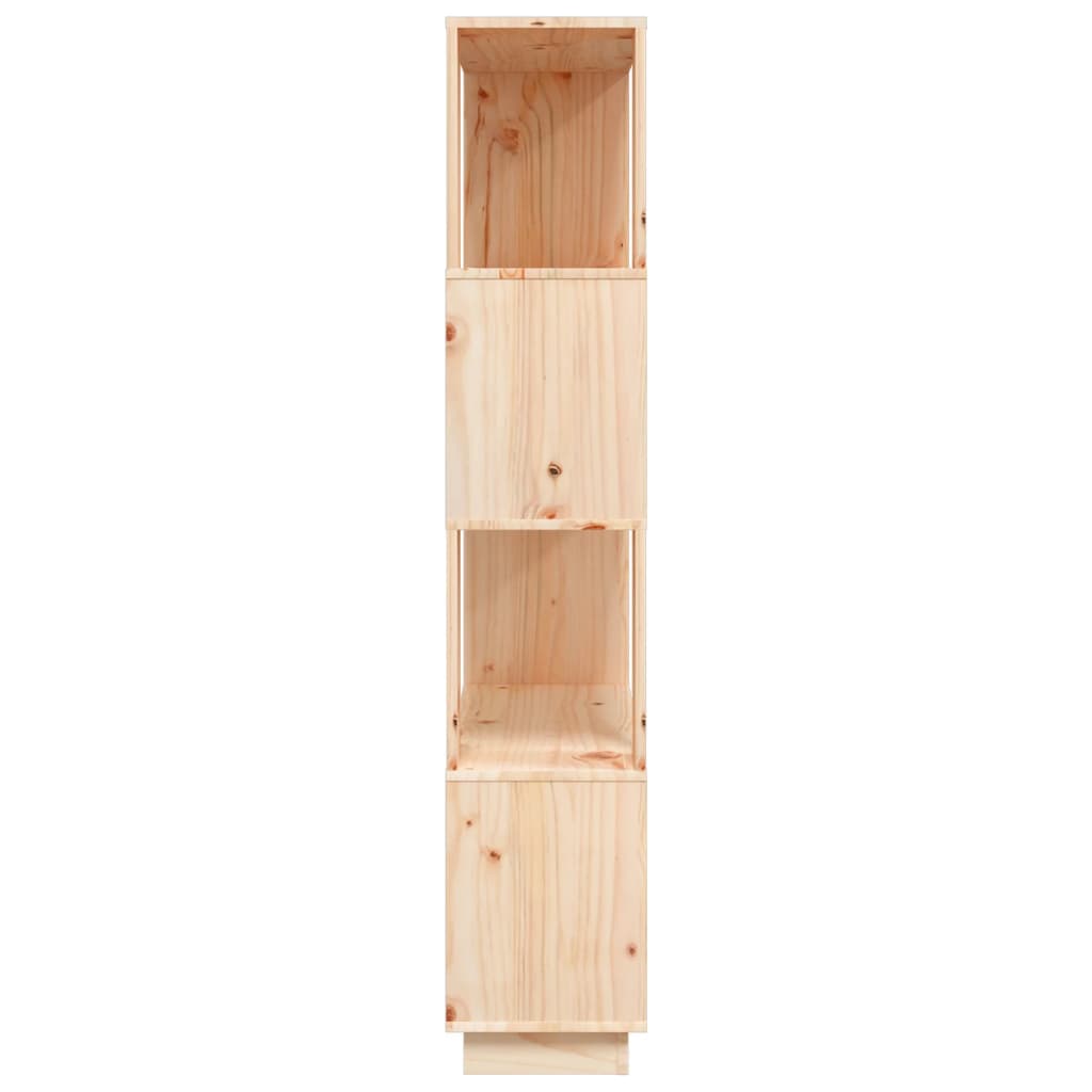 Book Cabinet/Room Divider 80X25X132 Cm Solid Wood Pine