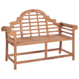 Garden Bench 127X58.5X92.5 Cm Solid Wood Teak