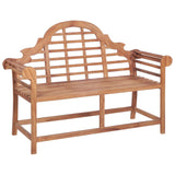 Garden Bench 127X58.5X92.5 Cm Solid Wood Teak