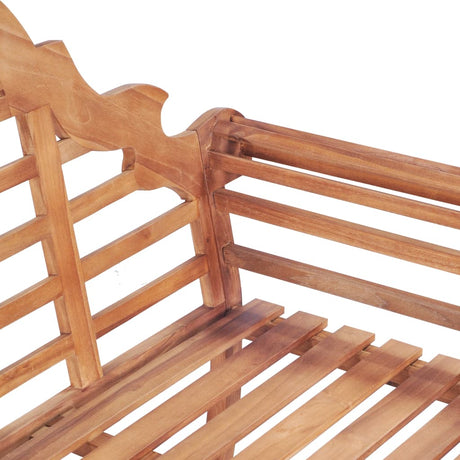 Garden Bench 127X58.5X92.5 Cm Solid Wood Teak