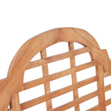 Garden Bench 127X58.5X92.5 Cm Solid Wood Teak