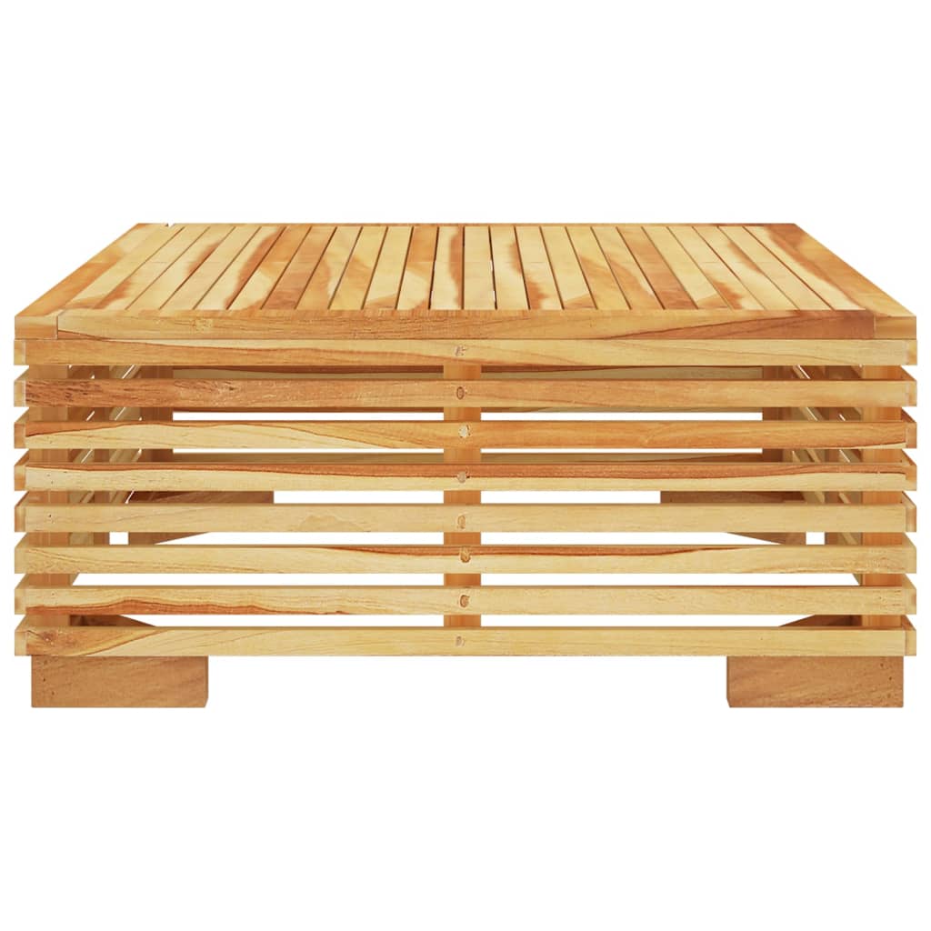 Garden Coffee 69.5X69.5X31 Cm Solid Wood Teak