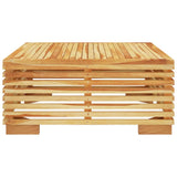 Garden Coffee 69.5X69.5X31 Cm Solid Wood Teak
