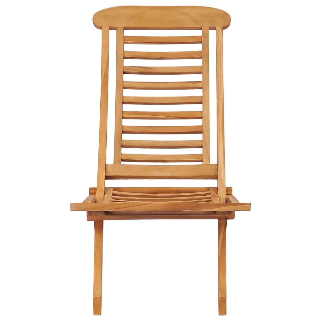 Folding Garden Chair 50X90X69 Cm Solid Wood Teak